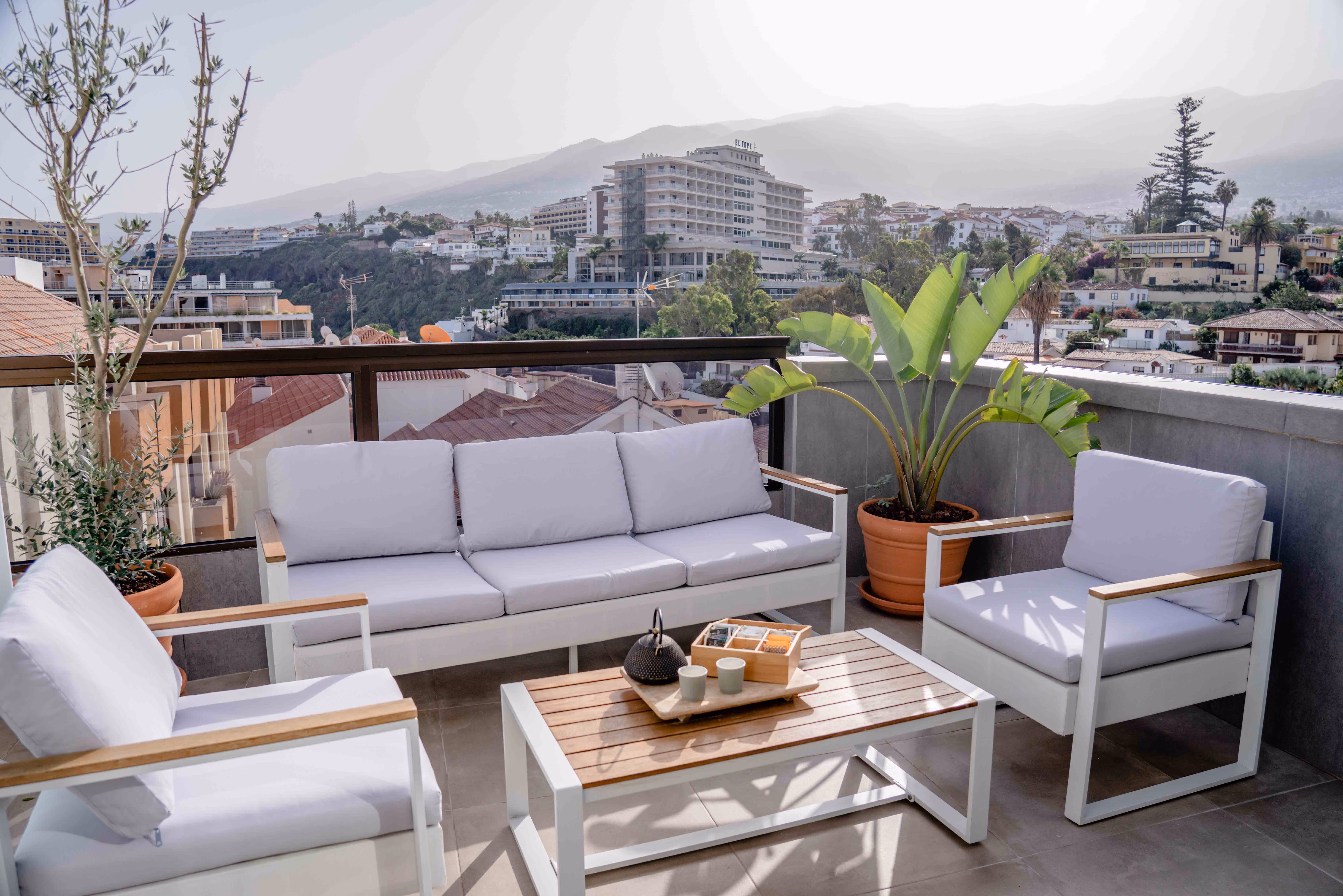 Rooftop Terrace Lounge Design
