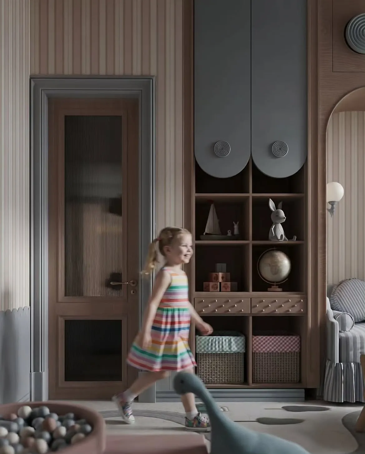 Functional Kids Bedroom Layout
