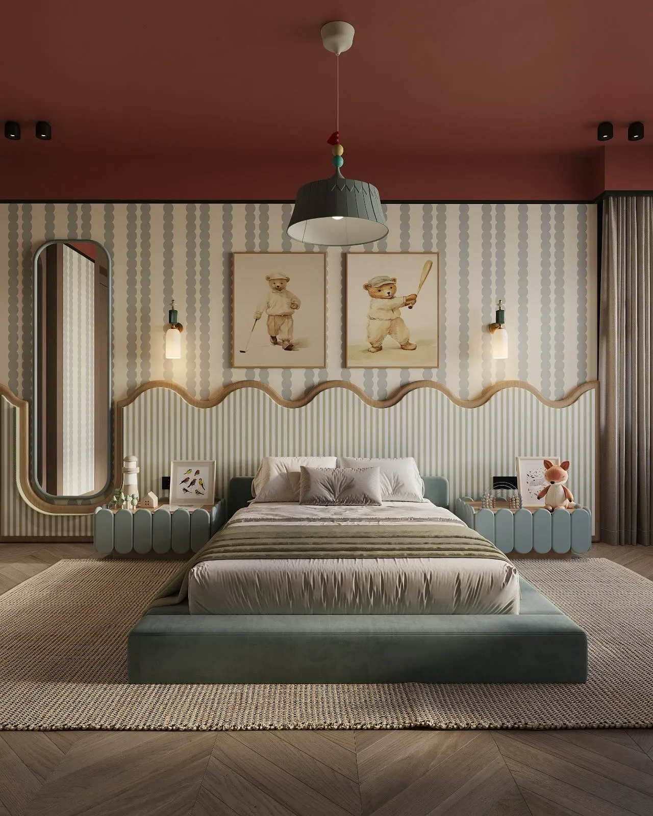 Kids Study And Play Room Design