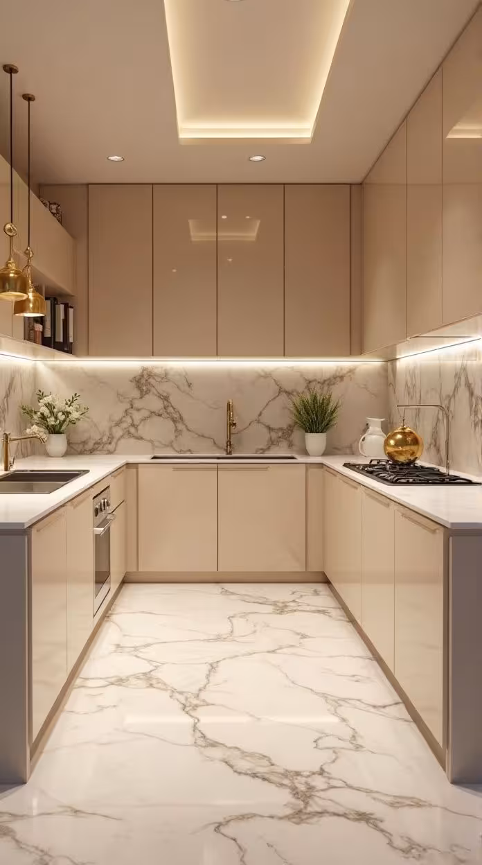 Acrylic Finish Kitchen