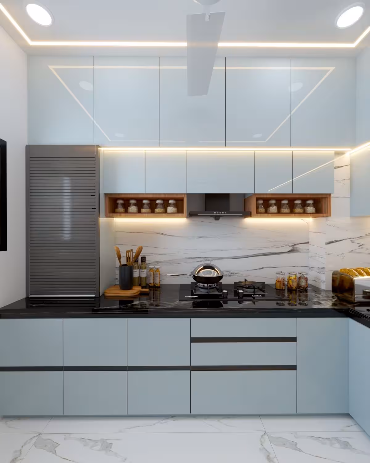 Laminate Finish Kitchen